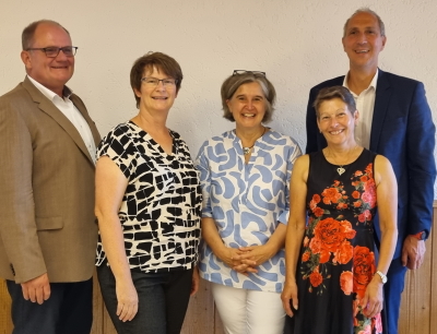 Georg Wiedemann, Claudia Müller, Maria Noichl, Elvira Ferber, Christoph Schmid, Bild: Lisa Heger